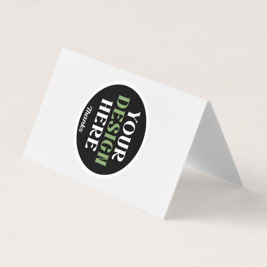 custom, unique, sleek & minimalist hershey®'s kiss 名刺 (正面)