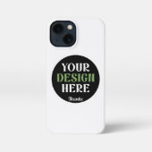 custom, unique, sleek & minimalist hershey®'s kiss iPhoneケース (裏面)