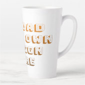 Custom Upload Design Product カフェラテマグ (右)