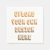 Custom Upload Design Product スタンダードカクテルナプキン (正面)