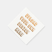 Custom Upload Design Product スタンダードカクテルナプキン (角)