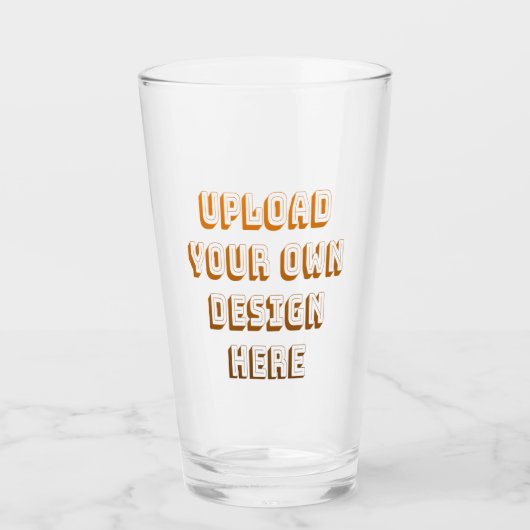 Custom Upload Design Product タンブラーグラス (正面)
