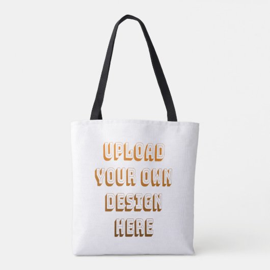 Custom Upload Design Product トートバッグ (裏面)