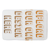 Custom Upload Design Product バスマット (正面)