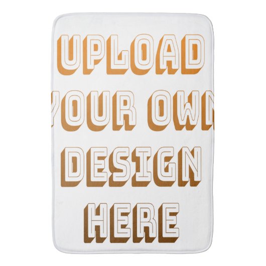 Custom Upload Design Product バスマット (正面縦)