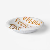 Custom Upload Design Product ペーパーボウル (傾斜あり)