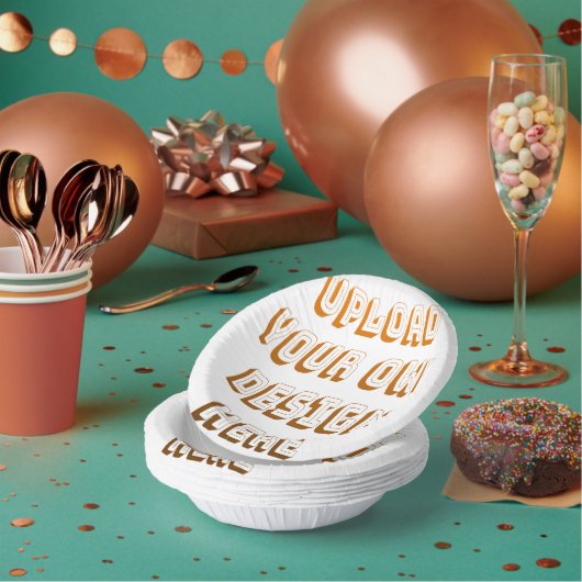 Custom Upload Design Product ペーパーボウル (複数)