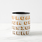 Custom Upload Design Product マグカップ (中央)