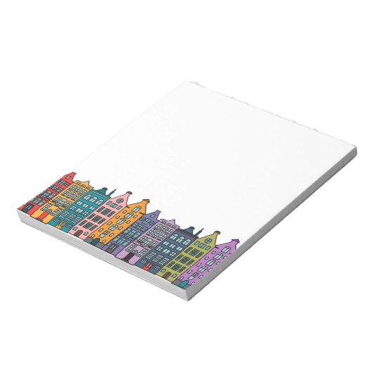 Custom Urban-Themed Writing Pad ノートパッド (回転)
