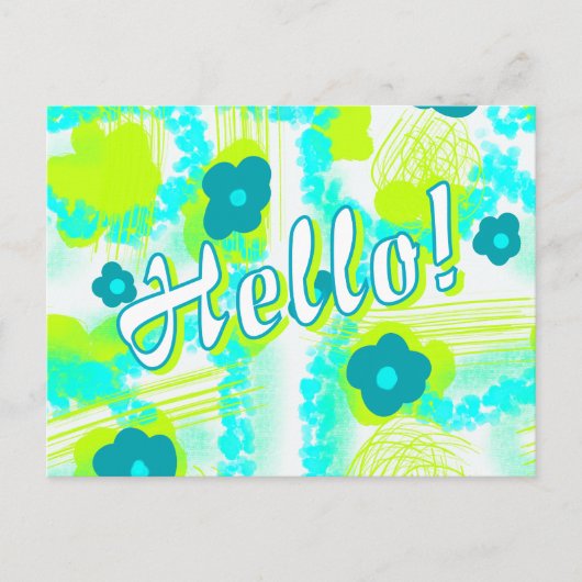 Custom Vacation Photo Template Postcard ポストカード (正面)