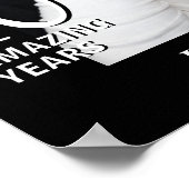 Custom Valentine Magazine Cover, Modern Couple ポスター (角)