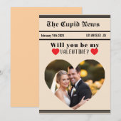 Custom Valentines Day Gift Idea, Printable Will  シーズンカード (正面/裏面)