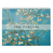 Custom Van Gogh Almond Blossom (1890) カレンダー (カバー)