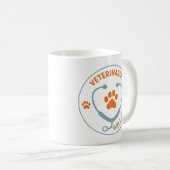 Custom Veterinarian Mug | Vet Doctor’s Day コーヒーマグカップ (正面右)