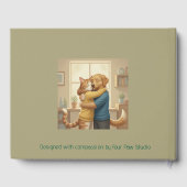 Custom Veterinary Retirement & Event Guest Book ゲストブック (裏面)