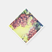 Custom Vineyard Wine Bottle Labels スタンダードカクテルナプキン (角)