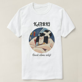 Custom Vintage Aesthetic Japanese Kabuki Theater Tシャツ