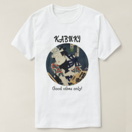 Custom Vintage Aesthetic Japanese Kabuki Theater Tシャツ