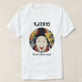 Custom Vintage Aesthetic Japanese Kabuki Theater Tシャツ