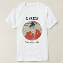 Custom Vintage Aesthetic Japanese Kabuki Theater Tシャツ