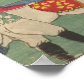 CUSTOM Vintage Japanese Circus Art Print  ポスター (角)