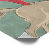 CUSTOM Vintage Japanese Circus Art Print  ポスター (角)