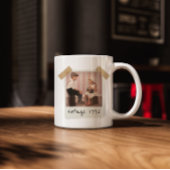 Custom Vintage Photo And Year Birthday Customazed マグカップ