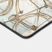 Custom Vintage Whimsical Bicycle Calendar 2026 デスクマット (コーナー)