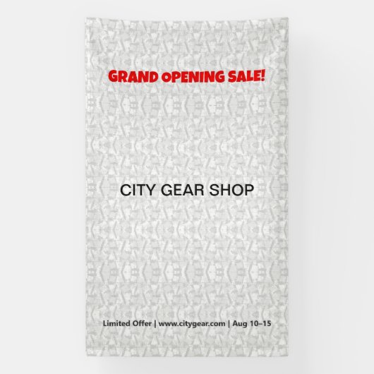 Custom Vinyl Banners | Grommets & Graphics 横断幕 (縦)