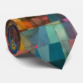 Custom Vivid Abstract Geometric Art ネクタイ (ロール)