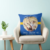 Custom Volleyball Photo Senior Memory  クッション (椅子)