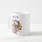 Custom Volleyball Player Photo Sports コーヒーマグカップ (正面左)