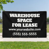 Custom Warehouse Space Lease Banner 横断幕 (外側)