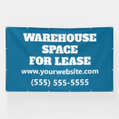 Custom Warehouse Space Lease Banner 横断幕 (横)