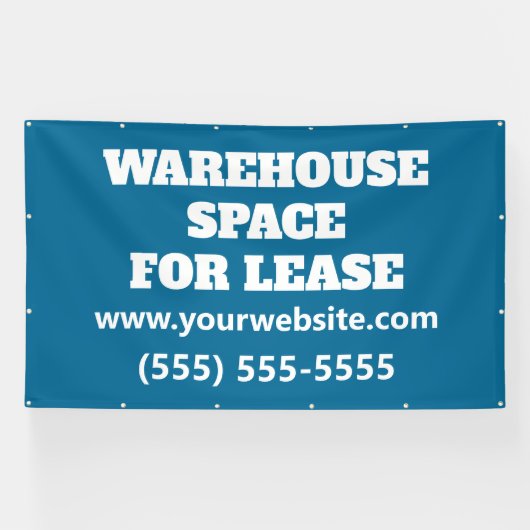 Custom Warehouse Space Lease Banner 横断幕 (横)