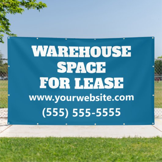 Custom Warehouse Space Lease Banner 横断幕 (外側)