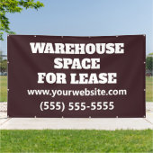 Custom Warehouse Space Lease Banner 横断幕 (外側)
