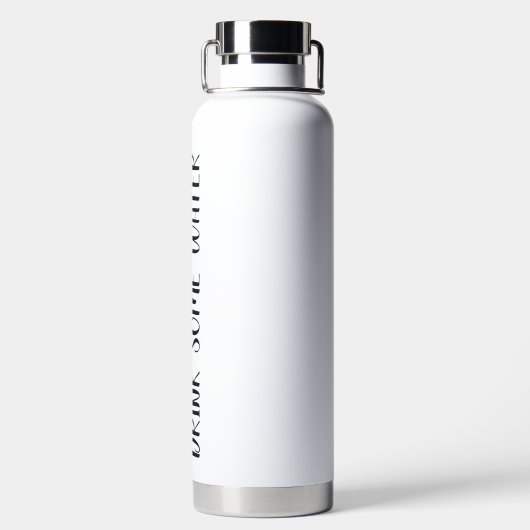 Custom  Water Bottle with - Personalized Water Bot ウォーターボトル (背面)