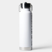Custom  Water Bottle with - Personalized Water Bot ウォーターボトル (正面)