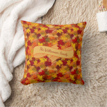 Custom Watercolor Fall Leaves - Vintage Autumn 