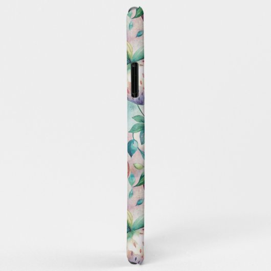 Custom Watercolor Fresh Strawberries Case-Mate iPhoneケース (裏面/右)