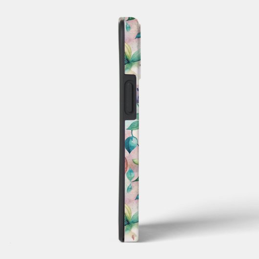 Custom Watercolor Fresh Strawberries Case-Mate iPhoneケース (裏面 / 右)