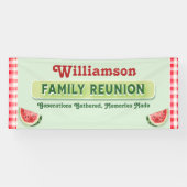 Custom Watermelon Picnic Barbecue Family Reunion 横断幕 (横)