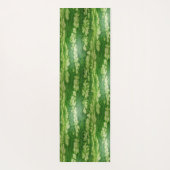 Custom Watermelon Skin Texture Pattern ヨガマット (裏面)