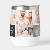 Custom We Love you Daddy Multi Photos Father's Day (左面)