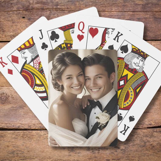 Custom Wedding Favors Photo Playing Cards Gifts トランプ