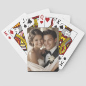 Custom Wedding Favors Photo Playing Cards Gifts トランプ (裏面)