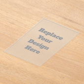  Custom Wedding Gift – Create Your Own Personalize アクリル招待状 (レイダウン)