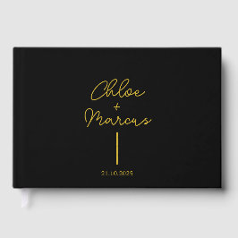 Custom Wedding Guest Book , Luxury Sand Colour ,  ゲストブック