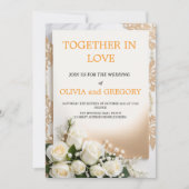 Custom Wedding Invitation Cards | Personalized 招待状 (正面)